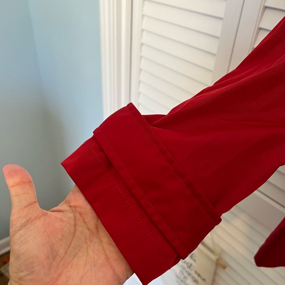 NWT!!! ZARA basic red lightweights jacket. - Picture 4 of 9